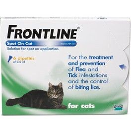 Frontline Spot On Cat 6 Pipettes