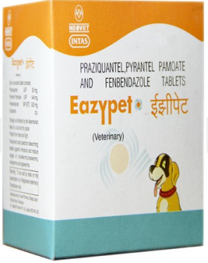 NeoVet  Eazypet 10kg/tab broad spectrum anthelmintic for dogs (Giardiasis tablet)