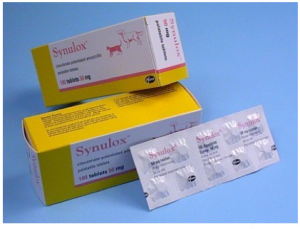 Synulox (Noroclav Clamoxin, Clavamox, Augmentin) - tablets 50, 100 or 250mg 10 tabs