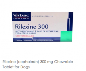 Virbac Cephalexin tablets ip LIXEN 300mg-600mg (rilexine, keflex)