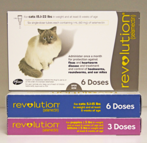 Zoetis Revolution/Stronghold cat 6X (select weight category) 