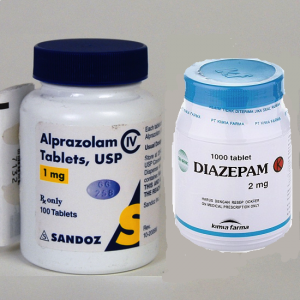 Diazapam / Alprozolam oral suspension