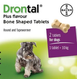 Bayer Drontal plus for dogs 