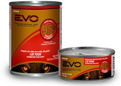 EVO
Canned 95% Chicken & Turkey For Cats