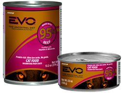 EVO
Canned 95% Beef For Cats