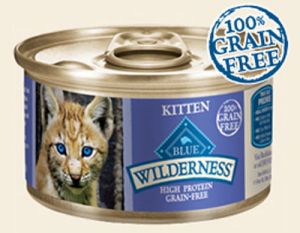 Blue Buffalo
Wilderness Grain-Free Kitten Chicken Entree