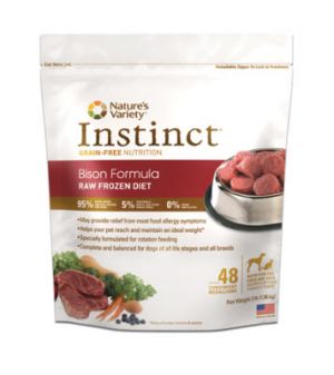 Nature's Variety
Instinct Bison Patties (Raw/ Frozen)-LIMITED AVAILABILITY