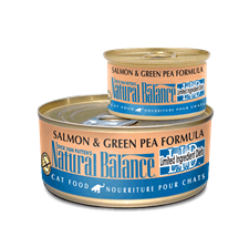 Natural Balance
Feline L.I.D. Limited Ingredient Diet - Salmon & Pea Cans