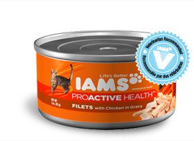 Iams Pet Foods
Carved Filets w/ Savory Chicken in Gravy