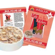 Weruva
Mack Jack & Sam/Salmon Mackerel & Tuna Pouches