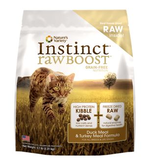 Nature's Variety
Instinct Raw Boost Duck & Turkey Meal Formula For Cats