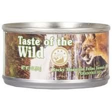 Taste of the Wild
Rocky Mountain Feline Cans