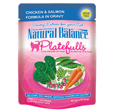 Natural Balance
Chicken & Salmon In Gravy Pouches