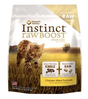 Nature's Variety
Instinct Raw Boost Chicken Meal Formula For Cats