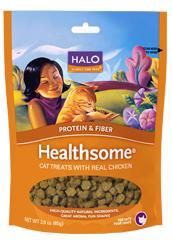 Halo Purely for Pets
Liv-A-Little Healthsome Treats With Real Chicken