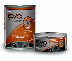 EVO
Canned 95% Chicken & Turkey For Dogs
