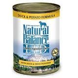 Natural Balance
L.I.D. Limited Ingredient Diet - Duck & Potato Cans