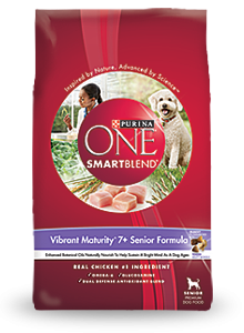 Purina One
Vibrant Maturity 7+ Senior Formula