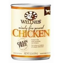 Wellness
Wellness Dog 95% Chicken Cans