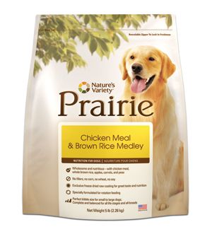 Nature's Variety
Prairie Chicken Meal & Brown Rice Medley For Dogs