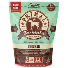 Primal
Canine Chicken Formula