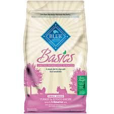 Blue Buffalo
Basics Small Breed Adult Dog Turkey & Potato Recipe