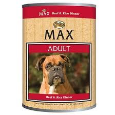 Nutro - Max
Max Dog Beef & Rice Cans