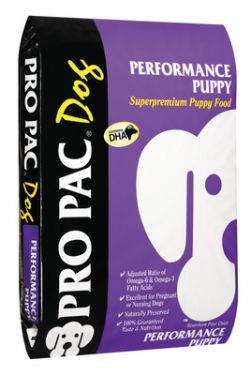 Pro Pac
Puppy Performance Formula
