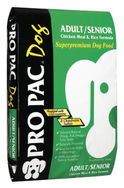 Pro Pac
Senior Chicken & Rice Formula