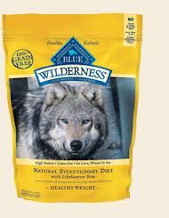 Blue Buffalo
Wilderness Adult Dog Healthy Weight Grain-Free Recipe