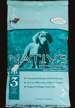 Native
Energy Level 3 - Puppy Formula