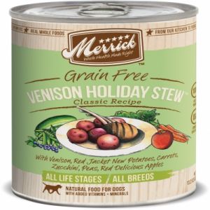 Merrick Pet Products
Venison Holiday Stew Cans For Dogs