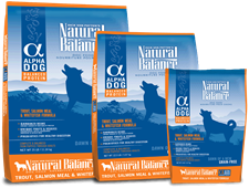 Natural Balance
ALPHA Dog - Grain-Free Trout/Whitefish/Salmon Meal
