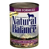 Natural Balance
Ultra Premium Lamb Formula