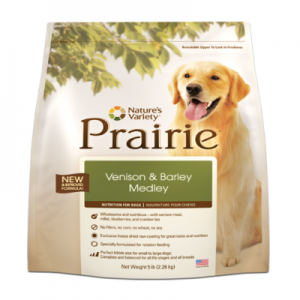 Nature's Variety
Prairie Venison & Millet Medley For Dogs