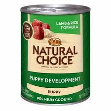 Nutro - Natural Choice
Puppy Ground Lamb & Rice Cans