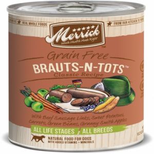 Merrick Pet Products
Brauts-N-Tots Cans For Dogs