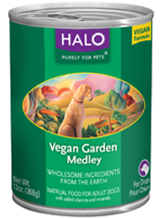 Halo Purely for Pets
Grain Free Vegan Garden Recipe For Dogs