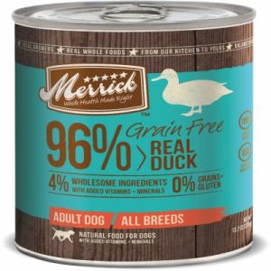 Merrick Pet Products
Grain Free Real Duck Cans