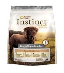 Nature's Variety
Instinct Limited Ingredient Turkey Meal Formula