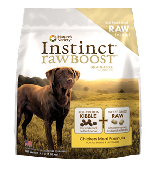 Nature's Variety
Instinct Raw Boost Chicken Meal Formula For Dogs