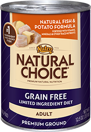 Nutro - Natural Choice
Grain Free Fish & Potato Formula