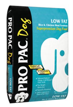 Pro Pac
Low Fat Formula