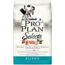 Purina Pro Plan
Selects Turkey & Barley Formula For Puppies