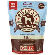 Primal
Canine Quail Formula