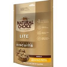 Nutro - Natural Choice
Lite Chicken & Brown Rice Biscuits