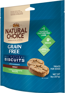Nutro - Natural Choice
Grain Free Lamb & Potato Biscuits