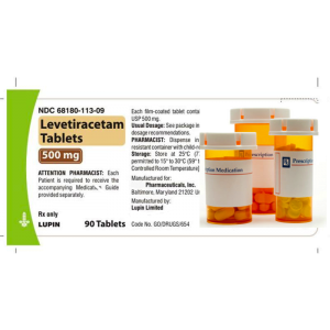 Levetiracetam (Keppra) generic in various doses