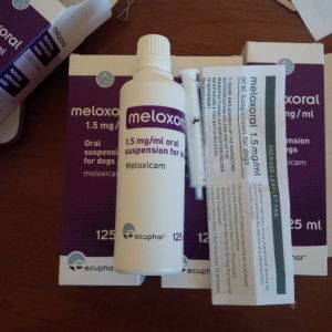 Ecuphar Meloxoral 125ml - Meloxicam 1.5mg  (dogs only)