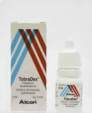 tobradex eye drops (tobramycin)